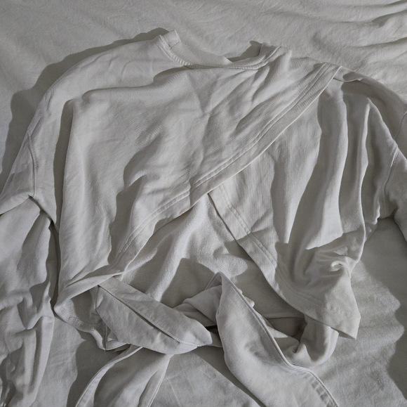 Athleta White Tie-Back Women's Top Size XS - Picture 5 of 6